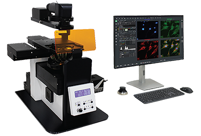 Цифровой флуоресцентный LED микроскоп F1-CIS XB