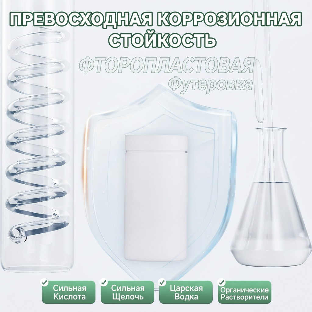 фторопластовая футеровка вкладыша реактора