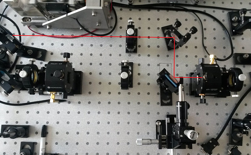 модуль пропускания с излучателем/детектором со свободным входом